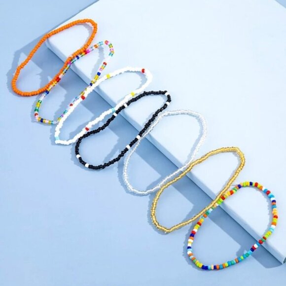 3 For $30 7 pcs Beaded Anklet - Picture 3 of 4